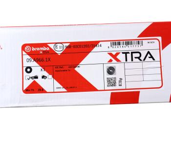 14 299 р. Диск тормозной TOYOTA Land Cruiser (J200) (08-15) LEXUS LX570 передний (1шт.) BREMBO BREMBO 09.a966.1x  с доставкой в г. Кемерово. Увеличить фотографию 7