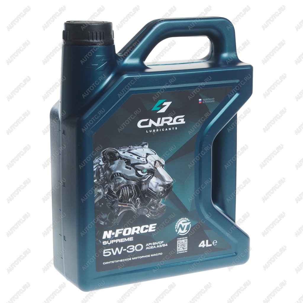 2 099 р. Масло моторное N-Force Supreme SNCFA3B4 5W30 синт.4л CNRG CNRG cnrg-260-0004  с доставкой в г. Кемерово