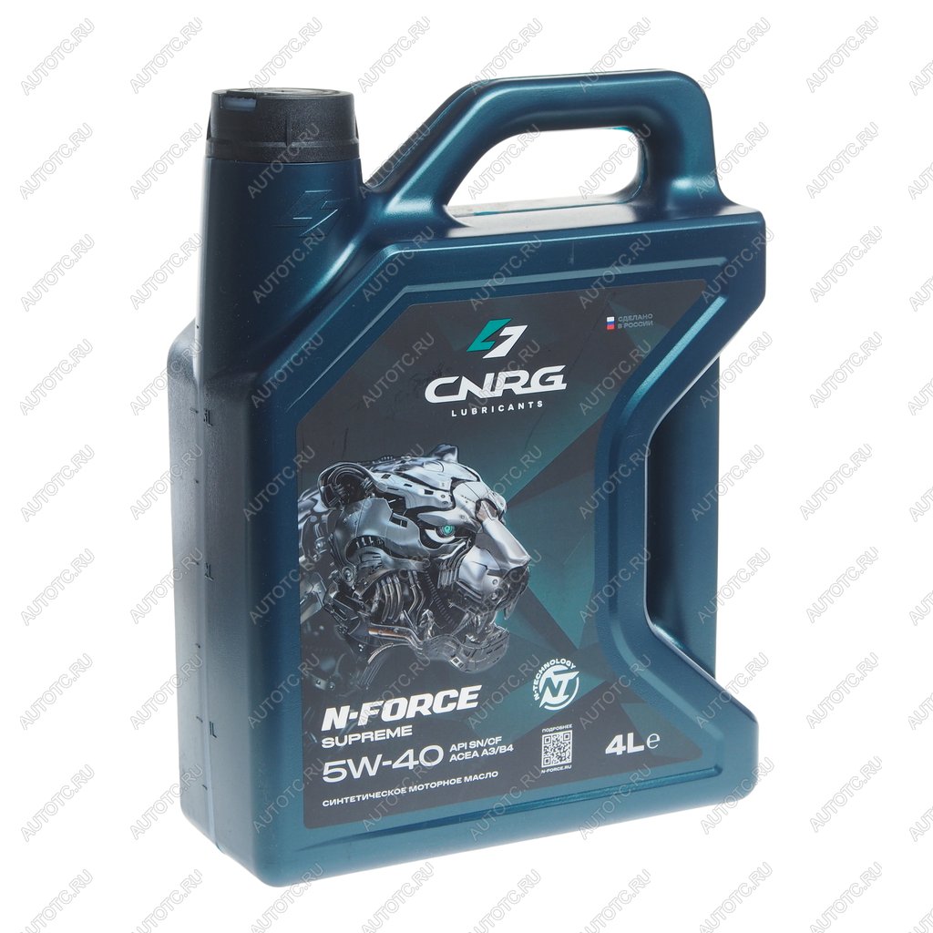 2 099 р. Масло моторное N-Force Supreme SNCFA3B4 5W40 синт.4л CNRG CNRG cnrg-261-0004  с доставкой в г. Кемерово