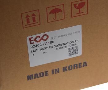 2 499 р. Фонарь задний HYUNDAI HD65,72,78,120,160,170,260,270,450,500 правый ECO ECO 92402-7a100  с доставкой в г. Кемерово. Увеличить фотографию 4