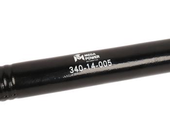 4 949 р. Тяга рулевая КАМАЗ-ЕВРО продольная в сборе с гайками MEGAPOWER MEGAPOWER 340-14-005  с доставкой в г. Кемерово. Увеличить фотографию 5