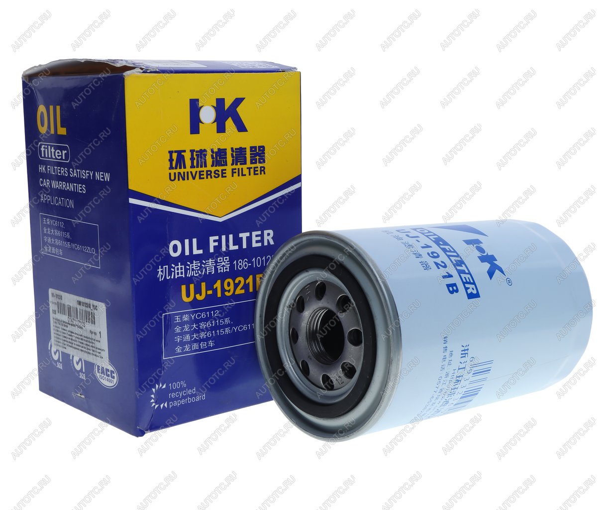 2 199 р. Фильтр масляный КАМАЗ Компас-912 (дв.590.10) OE YUCHAI 186-1012240  с доставкой в г. Кемерово