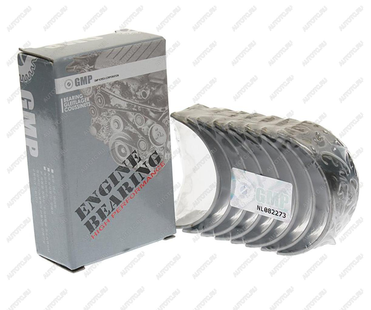 589 р. Вкладыши HYUNDAI Porter дв.D4BF шатунные d+0.50 комплект (8шт.) GMP GMP 23060-42923  с доставкой в г. Кемерово
