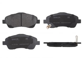 Колодки тормозные перед TOYOTA AVENSIS 03- BAIKOR BKBR0039