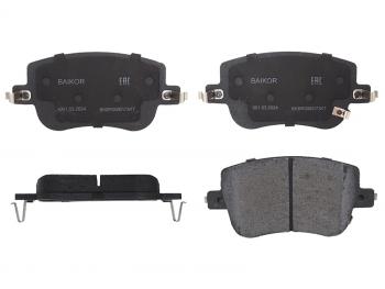 Колодки тормозные перед HAVAL JOLION 4WD BAIKOR BKBR0082, bkbr0082 BAIKOR BKBR0082