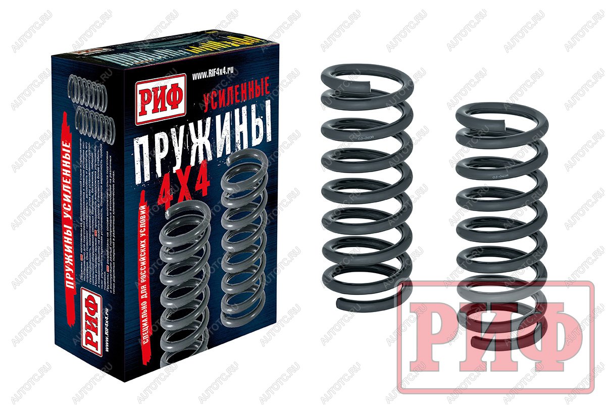 7 819 р. Пружины РИФ передние штатные Chevrolet Niva  03-040a  с доставкой в г. Кемерово