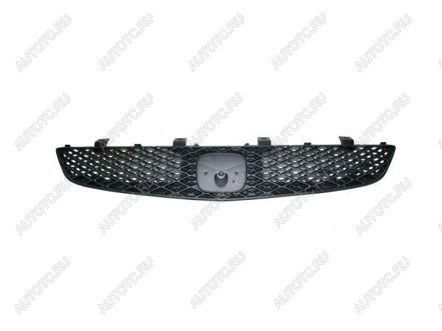 1 299 р. Решетка радиатора (пр-во Тайвань) BODYPARTS  Honda Civic  EU (2000-2003) хэтчбэк 5 дв. дорестайлинг (серебристо-черная)  с доставкой в г. Кемерово