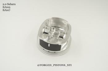 28 599 р. Поршни СТИ Subaru 2,2 EJ205, EJ207 под коленвал 79mm  467506638  с доставкой в г. Кемерово. Увеличить фотографию 4
