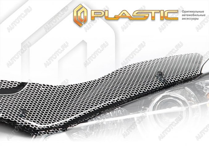 2 479 р. Дефлектор капота (рынок Японии) CA-Plastic  Honda StepWagon  RP6,RP7, RP8 (2022-2025) минивэн дорестайлинг (серия  Art черная)  с доставкой в г. Кемерово