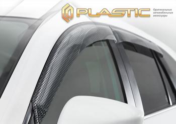 2 399 р. Дефлектора окон CA-Plastic  Nissan Sentra  7 (2014-2017) B17 (серия Art графит)  с доставкой в г. Кемерово. Увеличить фотографию 2
