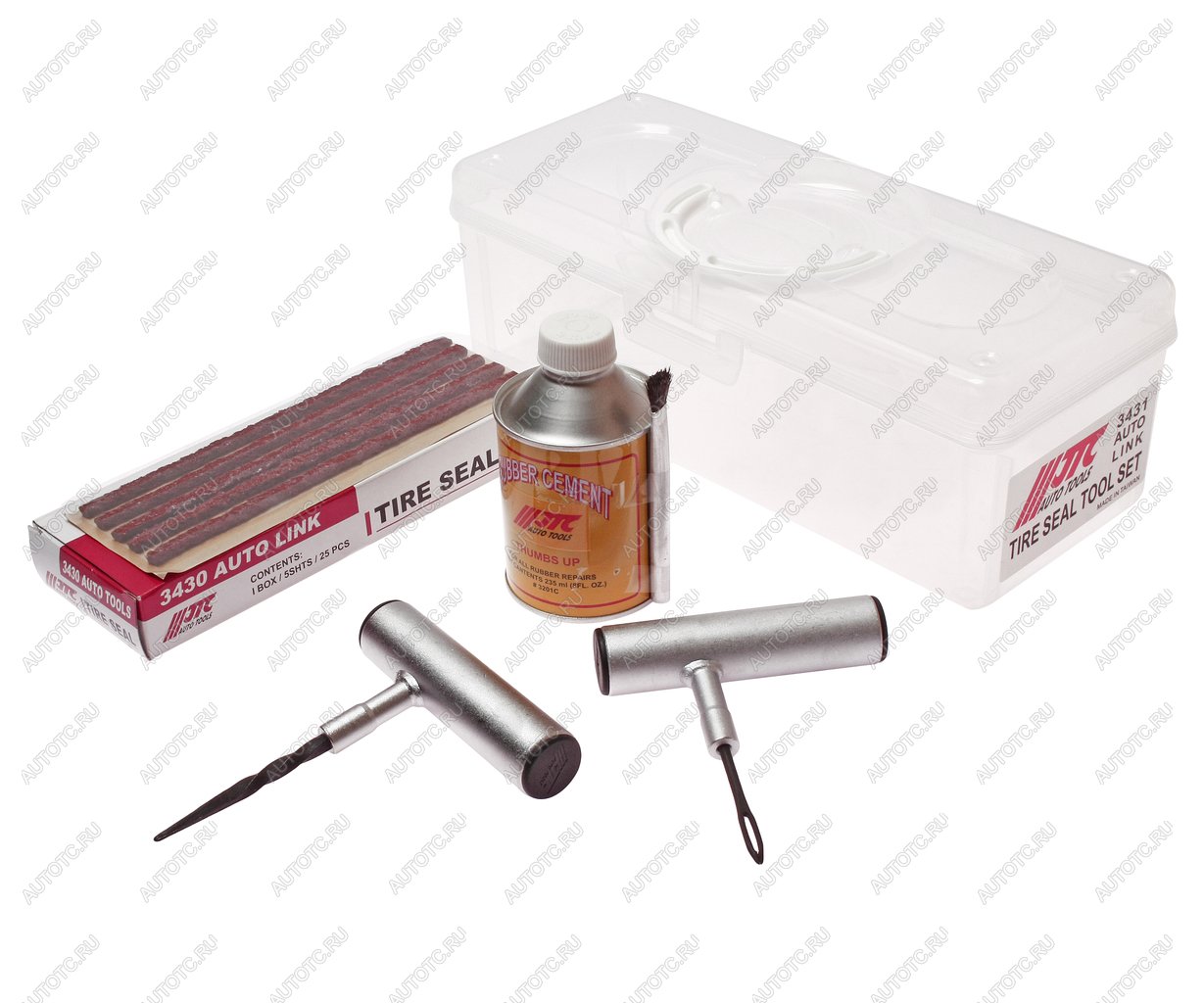6 399 р. Набор для ремонта автомобильных шин в кейсе JTC JTC TOOLS CO., LTD jtc-3431  с доставкой в г. Кемерово