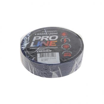 58 р. Изолента ПВХ синяя 19ммх20м PROLINE PROLINE 4607107173864  с доставкой в г. Кемерово. Увеличить фотографию 1