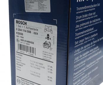 7 749 р. Колодки тормозные PEUGEOT Partner CITROEN Berlingo задние барабанные (4шт.) BOSCH BOSCH 0204114556  с доставкой в г. Кемерово. Увеличить фотографию 3
