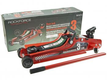 7 249 р. Домкрат подкатной 3т 85-380мм низкопрофильный с поворотной ручкой ROCKFORCE ROCKFORCE rf-t825010  с доставкой в г. Кемерово. Увеличить фотографию 3
