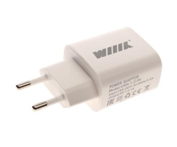 299 р. Устройство зарядное в розетку 2USB WIIIX WIIIX unn-1-2-04 white  с доставкой в г. Кемерово. Увеличить фотографию 3