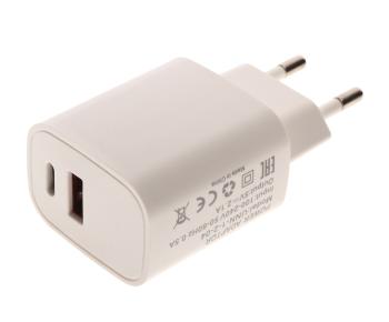 299 р. Устройство зарядное в розетку 2USB WIIIX WIIIX unn-1-2-04 white  с доставкой в г. Кемерово. Увеличить фотографию 2