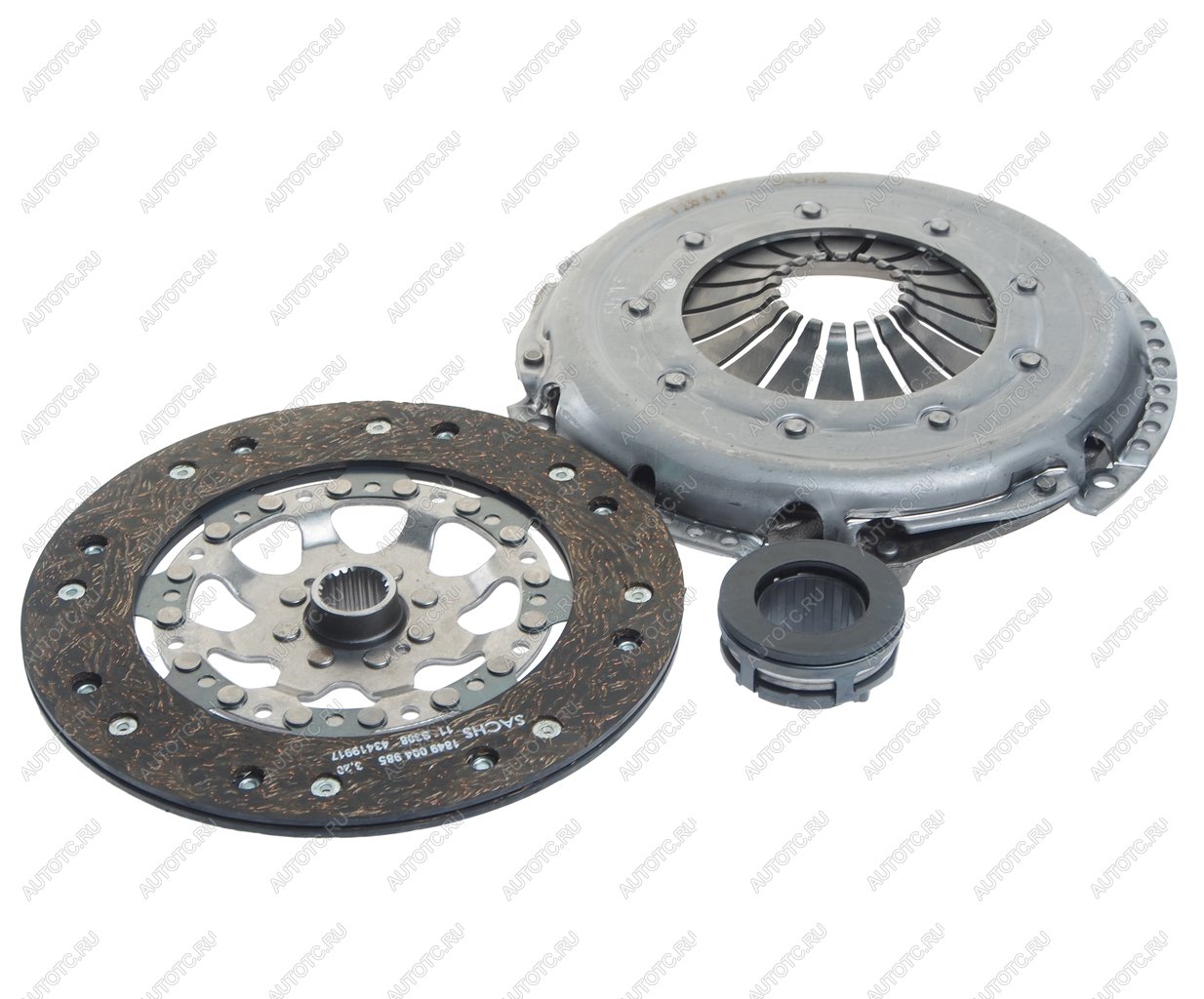 17 999 р. Сцепление AUDI A4,A6 VW Passat (97-) (1.81.8 T) комплект SACHS SACHS 3000951210  с доставкой в г. Кемерово