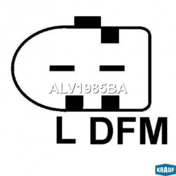 27 999 р. Генератор VW Golf (04-14) AUDI A3 (08-13) SEAT Leon (06-13) SKODA Octavia (09-13) KRAUF KRAUF alv1985ba  с доставкой в г. Кемерово. Увеличить фотографию 3