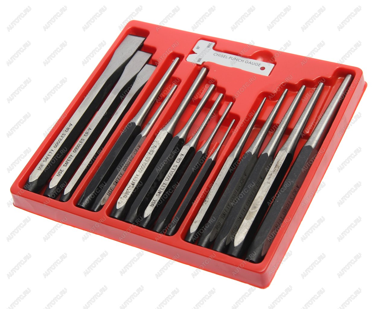 4 499 р. Набор зубил и выколоток 16 предметов в кейсе JTC JTC TOOLS CO., LTD jtc-7113  с доставкой в г. Кемерово