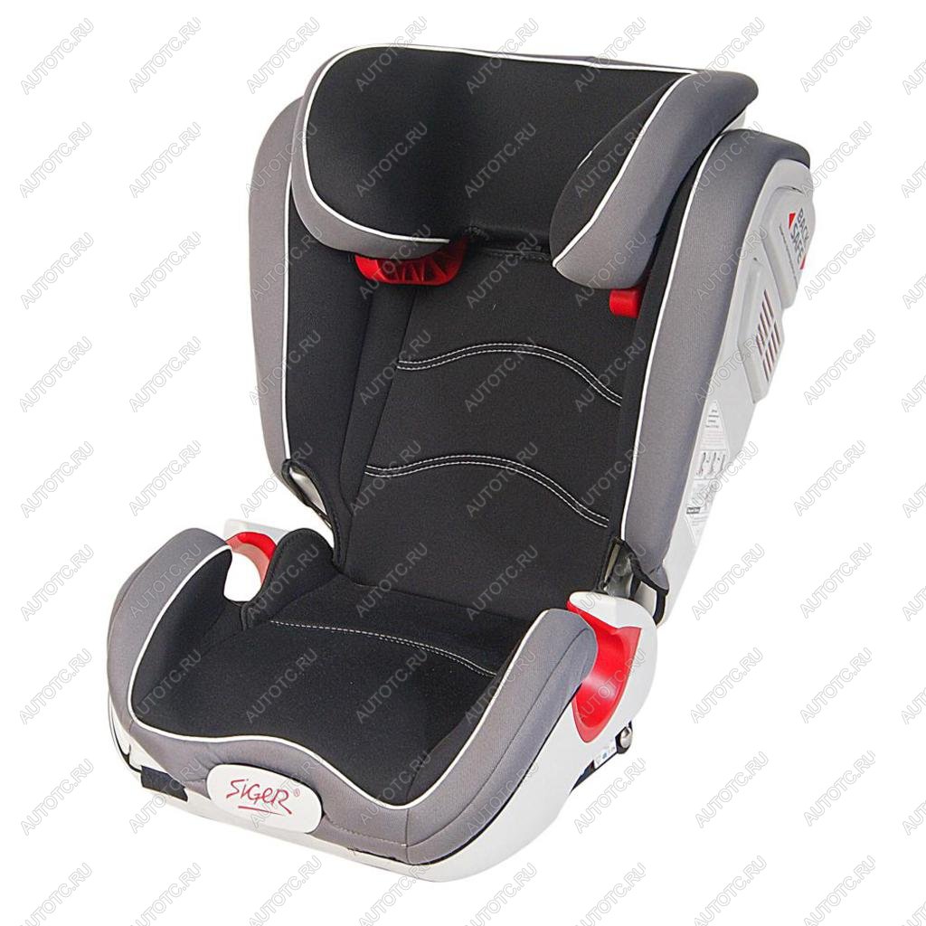9 899 р. Автокресло детское 15-36кг (II-III) 3-12лет черное Isofix Олимп SIGER SIGER kres1480  с доставкой в г. Кемерово