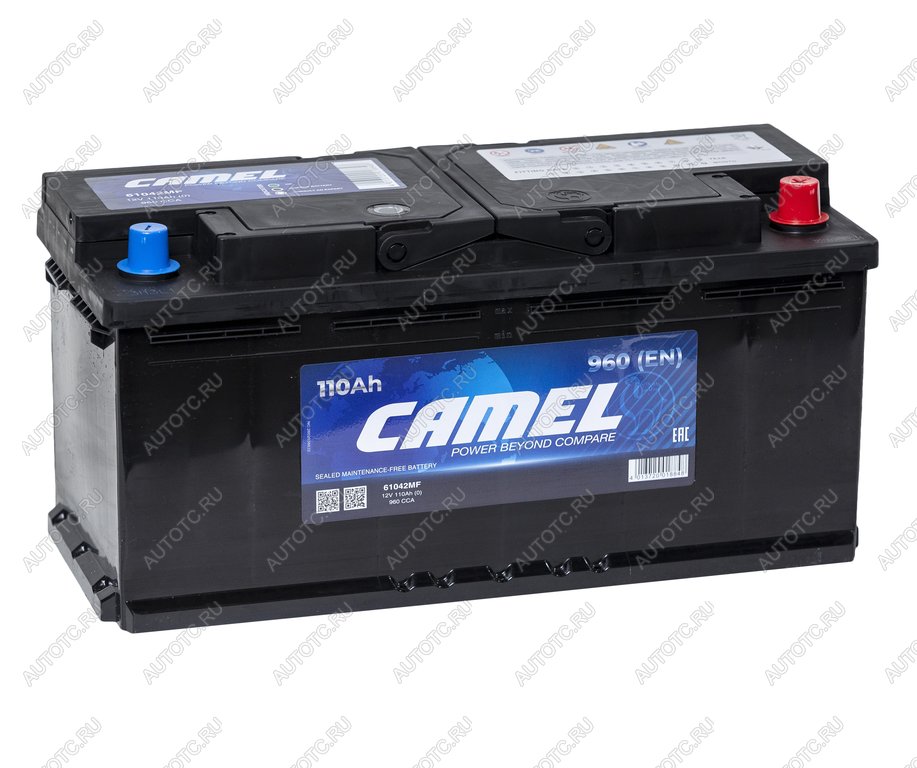 14 599 р. Аккумулятор CAMEL 110Ач обратная полярность CAMEL 6ст110(0) l6  с доставкой в г. Кемерово