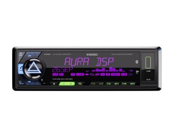 7 499 р. Магнитола автомобильная 1DIN AURA AURA indigo-876dsp  с доставкой в г. Кемерово. Увеличить фотографию 2