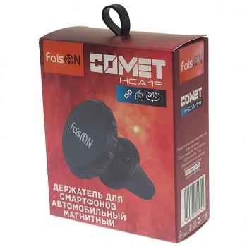 359 р. Держатель телефона на дефлектор магнитный FAISON FAISON hca19 black  с доставкой в г. Кемерово. Увеличить фотографию 3