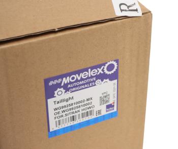 2 169 р. Фонарь задний SITRAK HOWO правый MOVELEX MOVELEX wg9925810002-mx  с доставкой в г. Кемерово. Увеличить фотографию 6