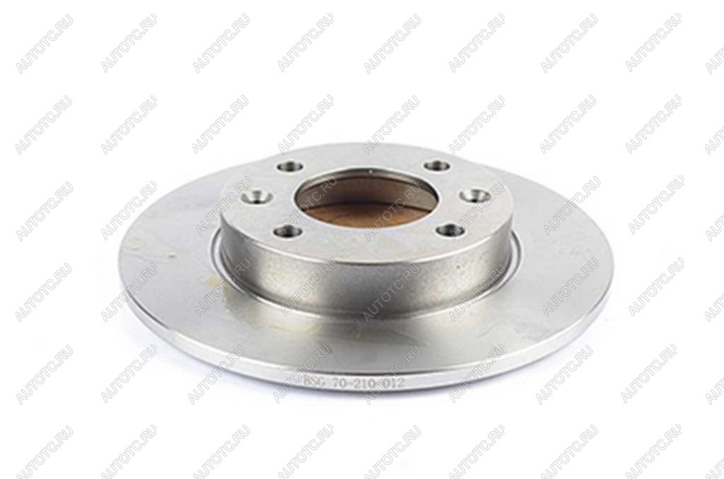 2 399 р. Диск тормозной PEUGEOT 307 (02-10) CITROEN C2,C3 (02-09) задний (1шт.) BSG BSG bsg70210012  с доставкой в г. Кемерово