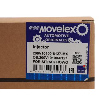 14 499 р. Форсунка SITRAK HOWO дв.MC13 топливная MOVELEX MOVELEX 200v101006127-mx  с доставкой в г. Кемерово. Увеличить фотографию 6
