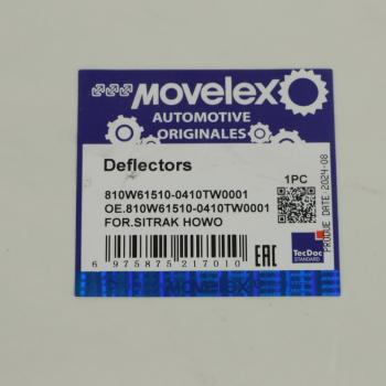 2 399 р. Крыло SITRAK HOWO переднее правое задняя часть (под покраску) MOVELEX MOVELEX 810w615100410tw0001-mx  с доставкой в г. Кемерово. Увеличить фотографию 3