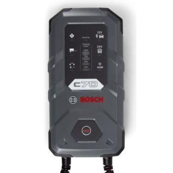 12 949 р. Устройство зарядное 12-24V 7A 220V C70 BOSCH BOSCH 0189911070  с доставкой в г. Кемерово. Увеличить фотографию 4