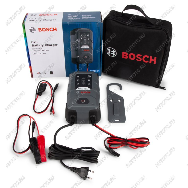 12 949 р. Устройство зарядное 12-24V 7A 220V C70 BOSCH BOSCH 0189911070  с доставкой в г. Кемерово