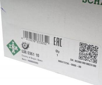 5 549 р. Насос водяной VW AUDI SEAT SKODA (08-) (2.0 TSITFSI) в сборе INA INA 538036110  с доставкой в г. Кемерово. Увеличить фотографию 6