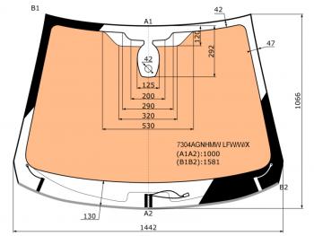 21 999 р. Стекло лобовое (Обогрев полный Датчик дождя Молдинг) Renault Kaptur 16-20 XYG 7304AGNHMW LFW/W/X  с доставкой в г. Кемерово. Увеличить фотографию 1