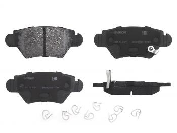 Колодки тормозные зад OPEL ASTRA G 98-05ZAFIRA A 99-05 BAIKOR BKBR0009