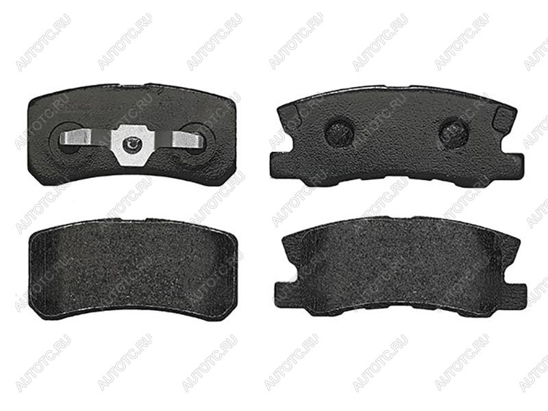 2 599 р. Колодки тормозные зад MITSUBISHI ASX 10- BREMBO P54031  с доставкой в г. Кемерово