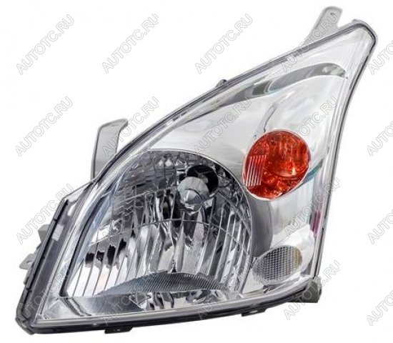 7 199 р. Фара левая (под корректор) DEPO  Toyota Land Cruiser Prado  J120 (2002-2009)  с доставкой в г. Кемерово