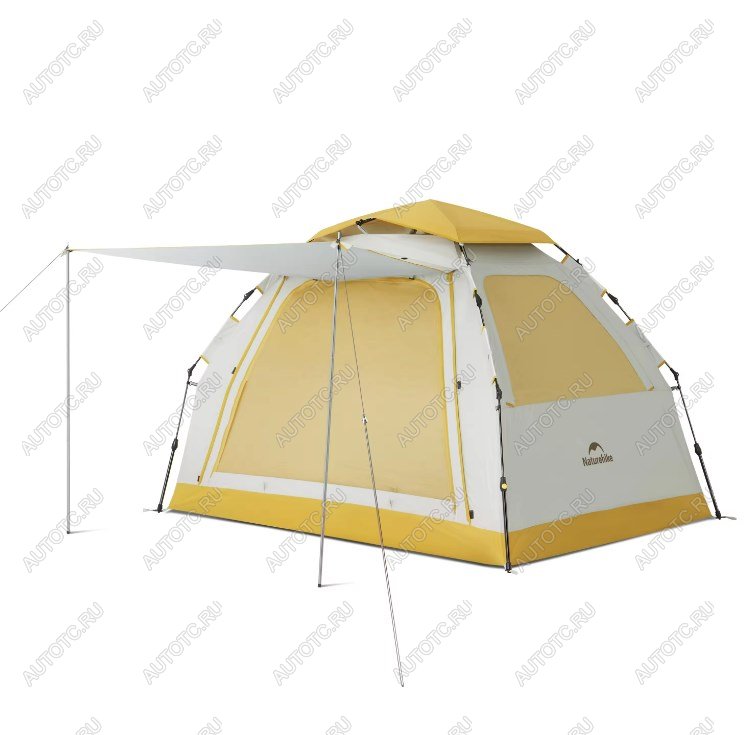 11 999 р. Палатка Naturehike Ango ES60 3-местная, быстросборная, желтая  cnk230ws018-tye  с доставкой в г. Кемерово
