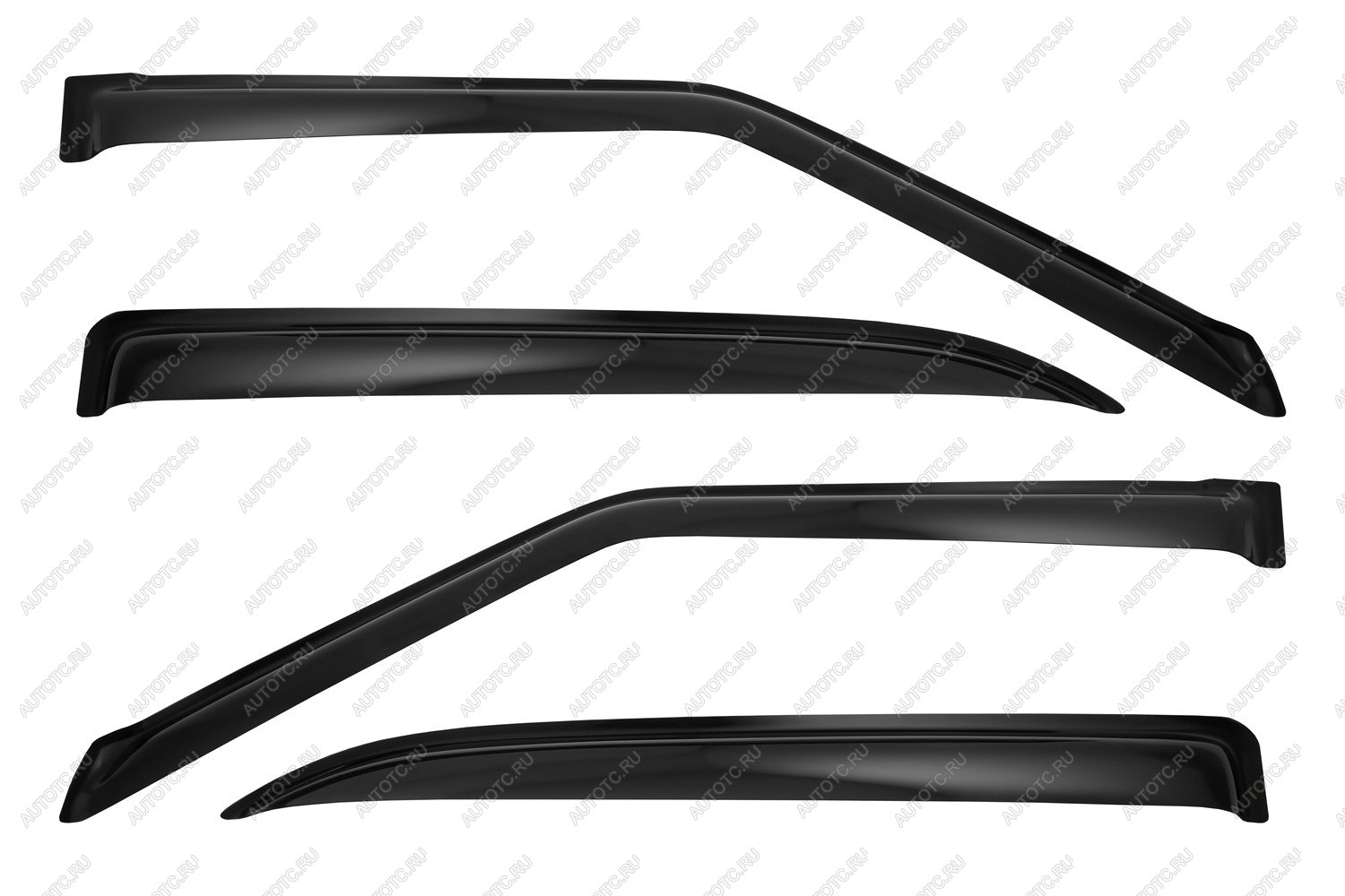 5 399 р. Дефлектор боковых окон Nissan Patrol, 2010-Infiniti QX56, 2010-2013QX80 2013-, 6ч., темный  Ниссан Патрол SIM nld.snipatr10326  с доставкой в г. Кемерово