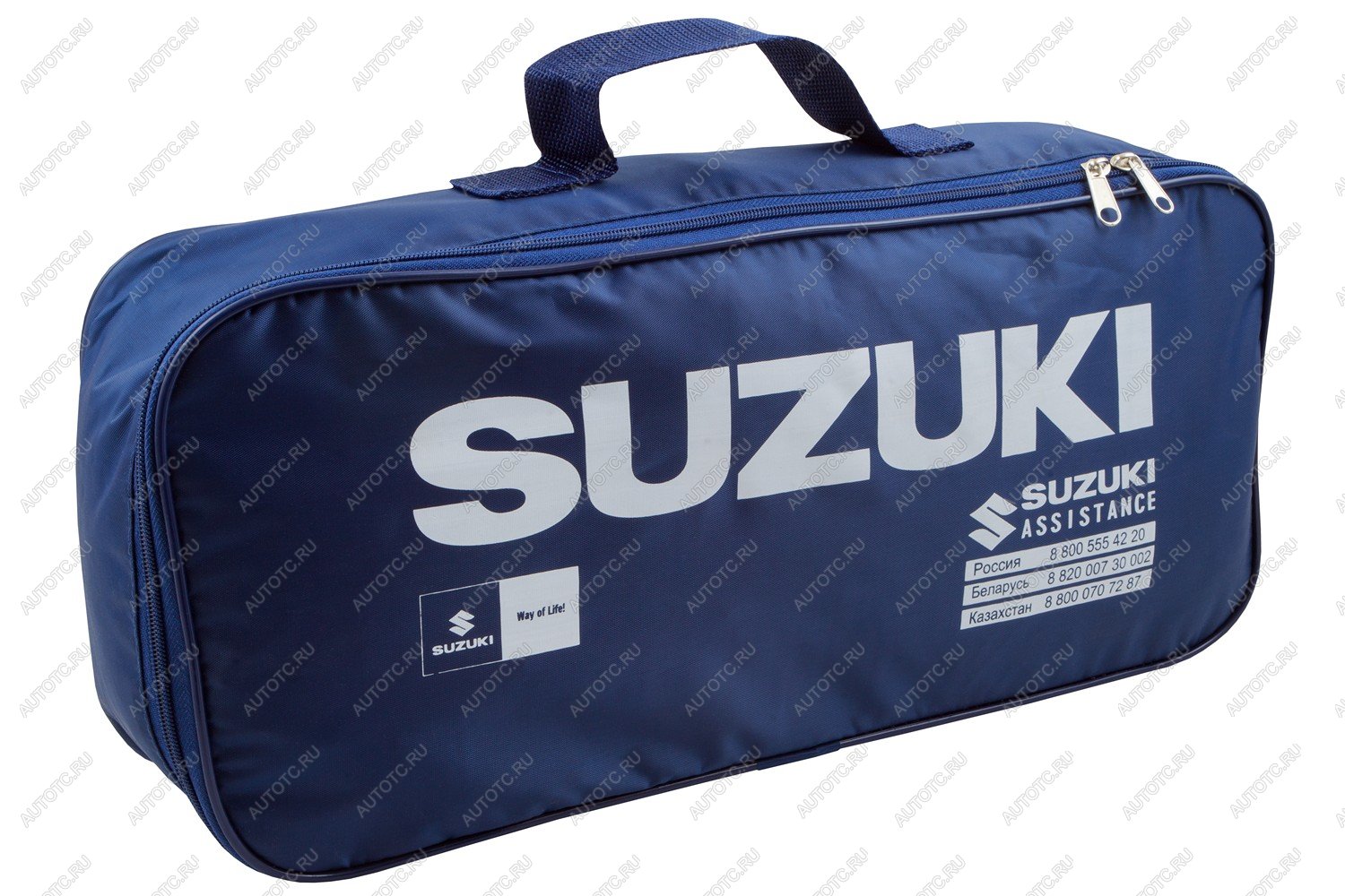 799 р. Сумка текстиль SUZUKI (RS) с логотипом SUZUKI (синяя) Autofamily tl-826.1  с доставкой в г. Кемерово
