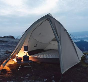 17 549 р. Палатка Naturehike Cloud Up Pro Si 2-местная, алюминиевый каркас, хаки  cnk2350ws020-s2  с доставкой в г. Кемерово. Увеличить фотографию 4