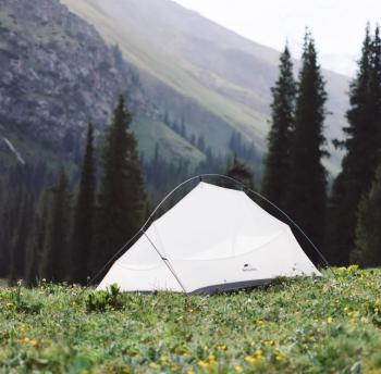 23 449 р. Палатка Naturehike Cloud Up tents UL Si 2-местная, алюминиевый каркас, серая  cnk2450ws017-g2  с доставкой в г. Кемерово. Увеличить фотографию 2