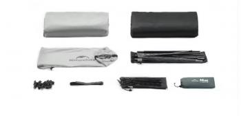 23 449 р. Палатка Naturehike Cloud Up tents UL Si 2-местная, алюминиевый каркас, серая  cnk2450ws017-g2  с доставкой в г. Кемерово. Увеличить фотографию 8