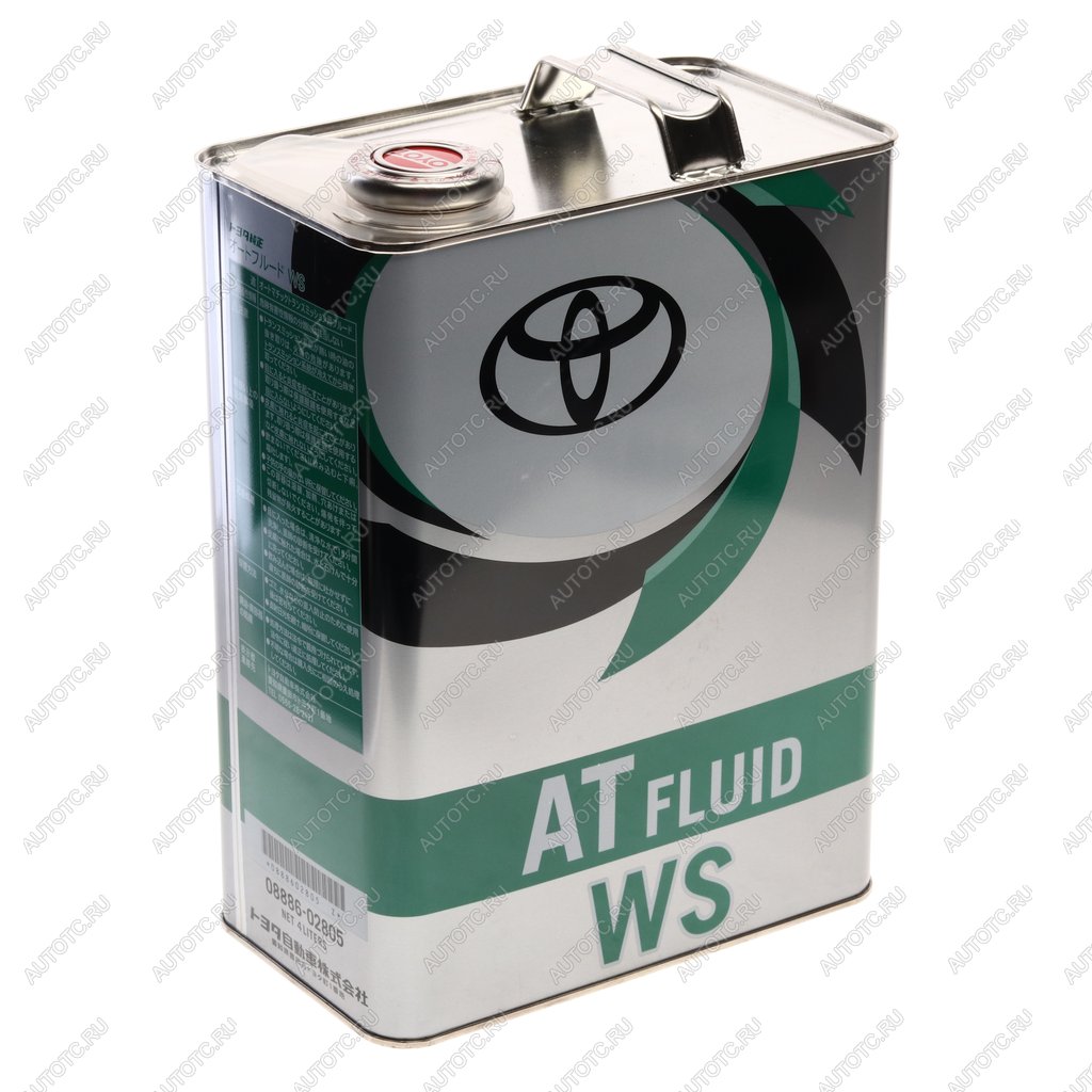 6 499 р. Масло трансмиссионное ATF для АКПП WS 4л (замена 08886-02305) TOYOTA TOYOTA 08886-02805  с доставкой в г. Кемерово