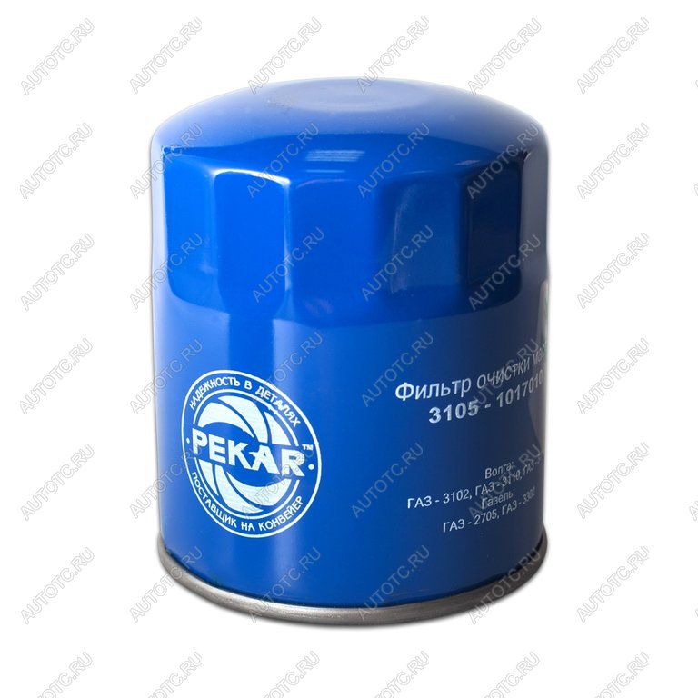 559 р. Фильтр масляный ГАЗ-3110,3302 (дв.ЗМЗ-406) PEKAR PEKAR 3105-1017010  с доставкой в г. Кемерово