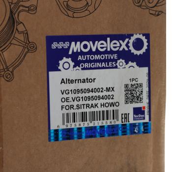 12 449 р. Генератор SITRAK HOWO (70A) MOVELEX MOVELEX vg1095094002-mx  с доставкой в г. Кемерово. Увеличить фотографию 6