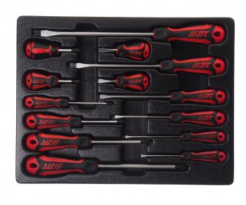 6 499 р. Набор отверток 14 предметов JTC JTC TOOLS CO., LTD jtc-7690  с доставкой в г. Кемерово. Увеличить фотографию 1