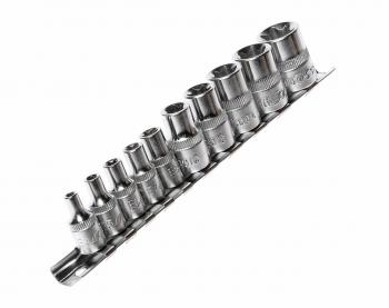 1 979 р. Набор головок торцевых 14-38 TORX Е4-Е18 10 предметов JTC JTC TOOLS CO., LTD jtc-3901  с доставкой в г. Кемерово. Увеличить фотографию 1