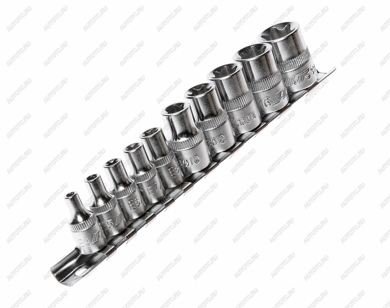 1 979 р. Набор головок торцевых 14-38 TORX Е4-Е18 10 предметов JTC JTC TOOLS CO., LTD jtc-3901  с доставкой в г. Кемерово